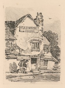 Liber Studiorum: Tavola 41, Casa a Bristol da John Sell Cotman