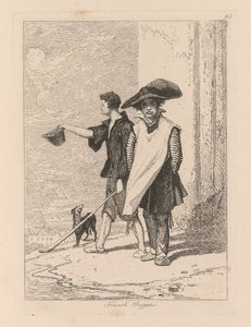 Liber Studiorum: Tavola 45, Mendicanti Francesi da John Sell Cotman