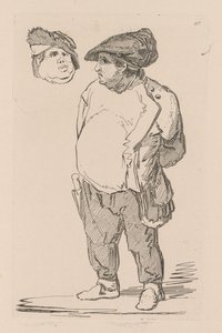 Liber Studiorum: Tavola 47, Uno studio, 1838 da John Sell Cotman