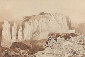 Mortain, Normandia da John Sell Cotman