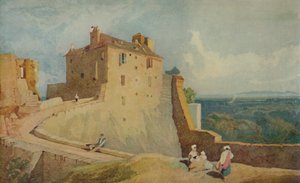 Sulla rampa, Domfont, Francia, 1923 da John Sell Cotman