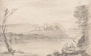 Rovina su un Lago, nello Stile di Richard Wilson da John Sell Cotman