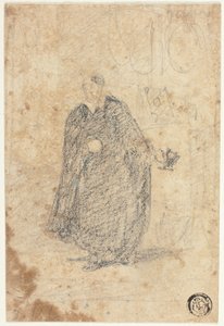 Schizzo di attore in piedi da John Sell Cotman