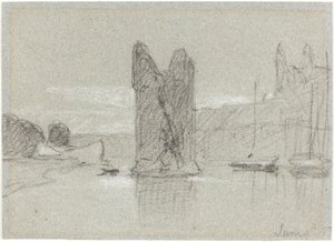 La Torre del Diavolo da John Sell Cotman