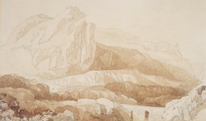 La Montagna del Roule, Cherbourg da John Sell Cotman