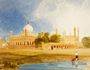 Il palazzo di Hyder Ali Khan, Raja di Mysore, c.1825 da John Sell Cotman