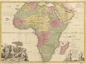 Africa - corretto dalle osservazioni della Royal Society di Londra e Parigi. LOC 2005625330