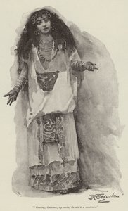 La figlia di Montezuma, di H Rider Haggard da John Seymour Lucas