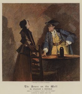 La casa sul muro da John Seymour Lucas