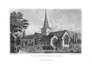Chiesa di Godalming, Surrey, 1829