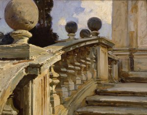 Una balaustra da John Singer Sargent