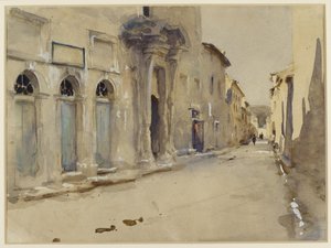 Una strada in Spagna da John Singer Sargent
