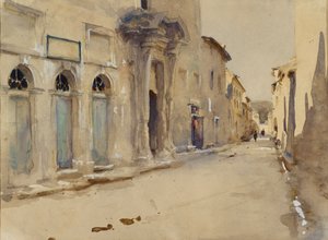 Una strada in Spagna da John Singer Sargent