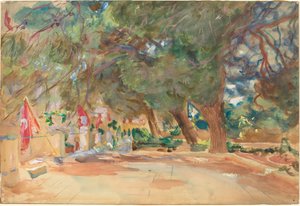 Un Monumento ai Caduti da John Singer Sargent