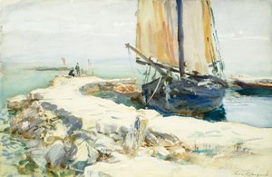 Sopra il Lago di Garda da John Singer Sargent