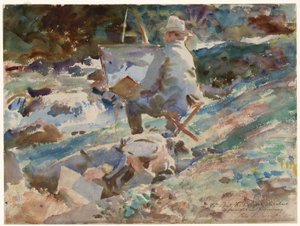 Un Artista al Suo Cavalletto