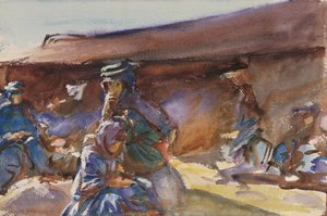 Tenda nera da John Singer Sargent