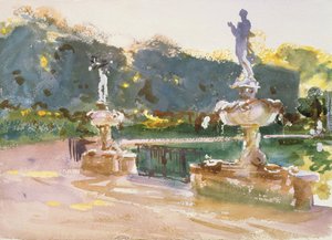 Giardini di Boboli, c.1907 da John Singer Sargent
