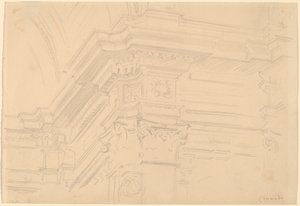 Entablatura della Capilla Real, Granada da John Singer Sargent