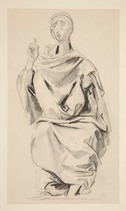 Figura drappeggiata da John Singer Sargent