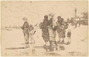 In rotta per la pesca da John Singer Sargent