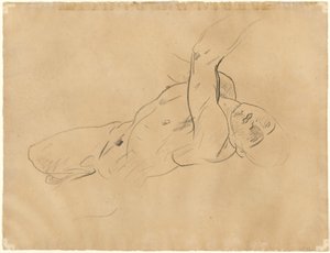 Nudo maschile cadente [verso] da John Singer Sargent