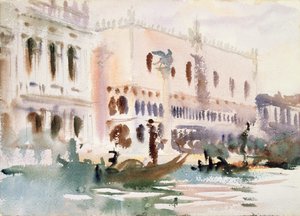 Dalla gondola da John Singer Sargent