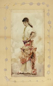 Ragazza in costume spagnolo da John Singer Sargent