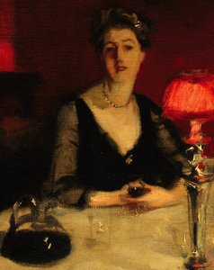 Le Verre de porto (dettaglio) da John Singer Sargent