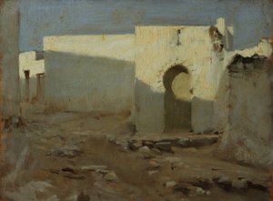 Edifici moreschi alla luce del sole, 1879-80 da John Singer Sargent