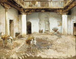 Cortile moresco, 1913