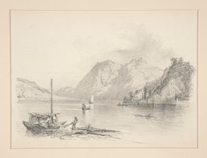 Lago di Montagna da John Singer Sargent