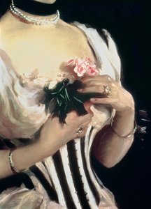 Mrs. Wilton Phipps, c.1884 (dettaglio) da John Singer Sargent