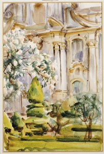 Palazzo e giardini, Spagna, 1912