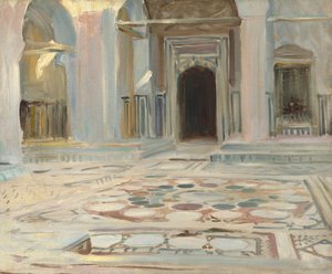 Pavimento, Il Cairo da John Singer Sargent