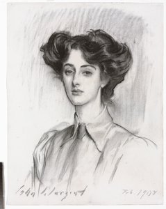 Ritratto di Lady Elsie Meyer, febbraio 1908 da John Singer Sargent