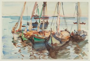 Barche Portoghesi da John Singer Sargent