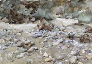 Letto del fiume da John Singer Sargent