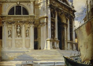 Santa Maria della Salute, Venezia da John Singer Sargent