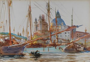 Santa Maria della Salute a Venezia, ca 1904-1906 da John Singer Sargent