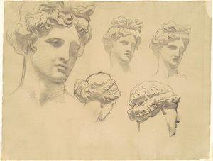 Studi per "Apollo e le Muse" da John Singer Sargent
