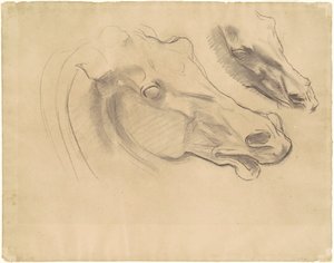 Studi per "Apollo nel Suo Carro con le Ore" da John Singer Sargent