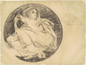 Studi per Astronomia, c. 1921 da John Singer Sargent