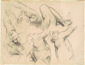 Studi per "Paradiso" e "Inferno" da John Singer Sargent