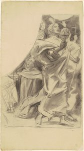 Studio per "Trionfo della religione" da John Singer Sargent