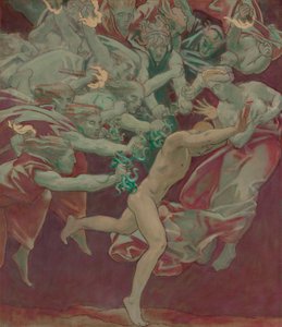 Studio per il Museo delle Belle Arti, Boston, Murales: Oreste e le Furie da John Singer Sargent