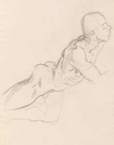 Studio di Eros per Eros e Psiche, decorazione a rilievo, Rotonda, Museo delle Belle Arti, Boston da John Singer Sargent