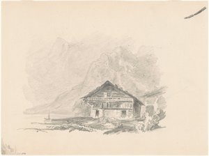 Chalet svizzero, 1869 da John Singer Sargent
