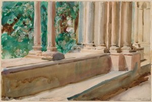 Terrazza e giardino di Tarragona da John Singer Sargent