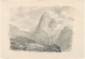 Le Alpi [recto] da John Singer Sargent